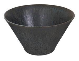 Tokyo Design Studio Matzwarte Kom - Onyx Noir - 16 x 8.9cm 600ml