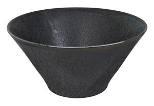 Tokyo Design Studio Matzwarte Kom - Onyx Noir - 22.2 x 11cm 1500ml