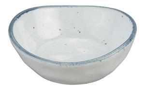 Geen Merk Wit/Blauwe Kom - 20,3 x 3,8cm