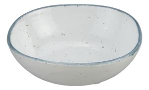 Geen Merk Wit/Blauwe Kom - Hamptons - 12.7 x 4.3cm