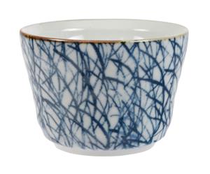 Tokyo Design Studio Blauw/Witte Soba Theekop - 9 x 6.5cm