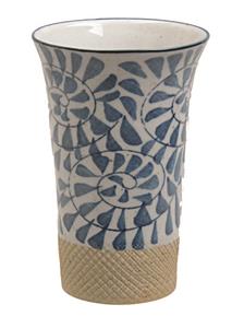 Tokyo Design Studio Blauw/Witte Theekop - 8 x 11,5cm