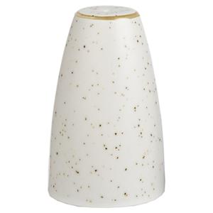 Churchill Profile-zoutvaatje Stonecast Barley White; 7 cm (H); wit/bruin; 12 stuk / verpakking