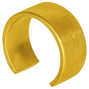 Vega Servetring  Vitravo; 2x4.5 cm (BxØ); goud; rond; 4 stuk / verpakking