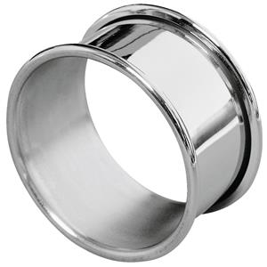 Vega Servetring Bague; 2.5x4.7x2.5 cm (BxØxH); zilver; 4 stuk / verpakking