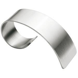 Vega Servetring Boucle; 7.6x3.2x4.5 cm (LxBxH); zilver; 4 stuk / verpakking