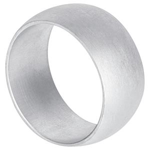 Vega Servetring  Vomano; 2x4.5 cm (BxØ); zilver; rond; 4 stuk / verpakking