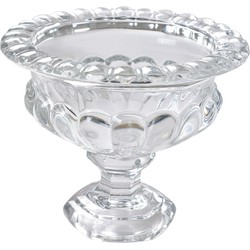 Clayre & Eef Fruitschaal Ø 19x15 cm Transparant Glas