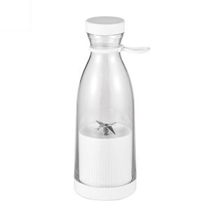 Darling Women Boutique A Draagbare mini-elektrische blender 300 ml sapcentrifugebeker 6 messen voor smoothie milkshakesap babyvoeding roze