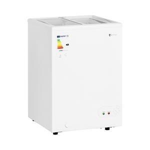 Royal Catering Vriezer - 100 L - glazen deuren - afsluitbaar - 