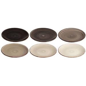 Cookinglife Studio Tavola Ontbijtborden Vintage Loft ø 19 cm - 6 stuks