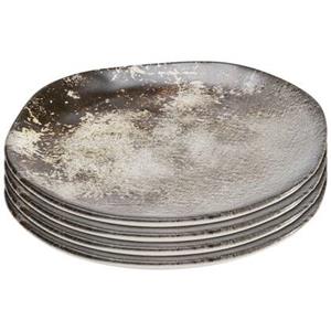 Kare Design Kare Bord Savannah Brown|Grey Matt 26cm