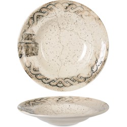 Rinart Pastabord - Remnant - Porselein - 27 cm (400cc) - set van 2