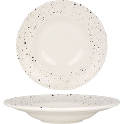 Rinart Pastabord - Splash - Porselein - 27 cm (400cc) - set van 2