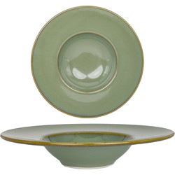 Bonna Pastabord - Sage Hygge - Porselein - 28 cm (400cc) - set van 2