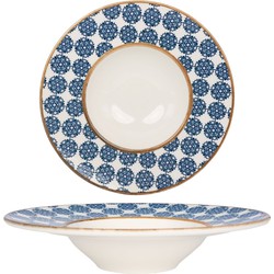 Bonna Pastabord - Lotus - Porselein - 28 cm (400cc) - set van 2