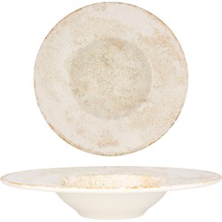 Bonna Pastabord - Nacrous - Porselein - 28 cm (400cc) - set van 2