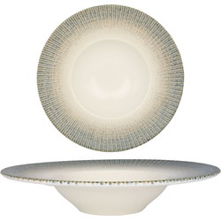 Bonna Pastabord - Sway - Porselein - 28 cm (400cc) - set van 2