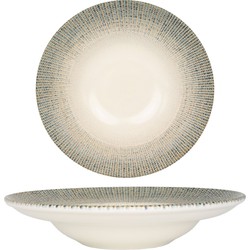 Bonna Pastabord - Sway - Porselein - 27 cm (450cc) - set van 2