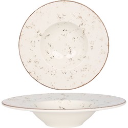 Bonna Pastabord - Grain - Porselein - 28 cm (400cc) - set van 2