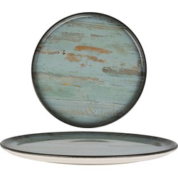 Pizzabord - Madera - Porselein - 30 cm - set van 2