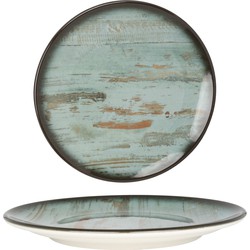Bonna Gebaksbord - Madera - Porselein - 21 cm - set van 6