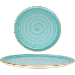 Bonna Pizzabord - Aqua - Porselein - 32 cm - set van 2