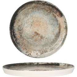 Rinart Gebaksbord - Obvara - Porselein - 20 cm - set van 6