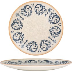 Bonna Dinerbord - Viento - Porselein - 25 cm - set van 6
