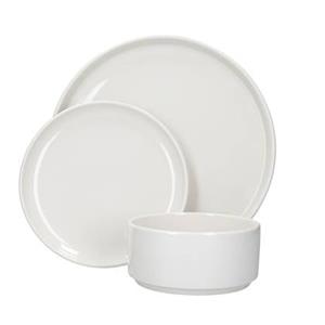 Mikasa  Servies Set, 12 Delig, Porselein, Wit -  | Camberlie