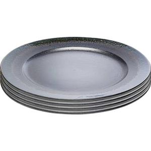 Kare Design Kassandra borden zwart 28cm 4st