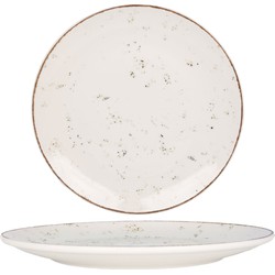Bonna Dinerbord - Grain - Porselein - 27 cm - set van 6