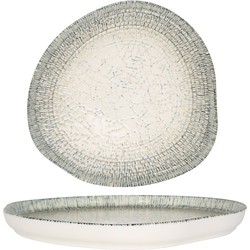 Rinart Dinerbord - Olmeca - Porselein - 26 cm - set van 6