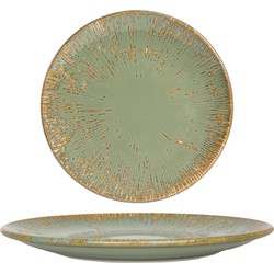 Bonna Dinerbord - Sage Snell - Porselein - 27 cm - set van 6