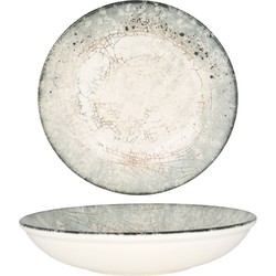 Rinart Diep bord - Sedir - Porselein - 25 cm (1200cc) - set van 6