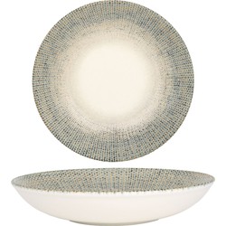 Bonna Diep bord - Sway - Porselein - 23 cm (1000cc) - set van 6