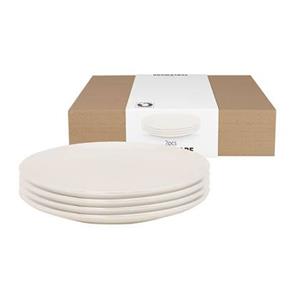 Vtwonen Gebaksbordjes - Porselein - Parelmoer - Set van 4 - 12cm