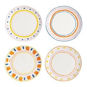 &k amsterdam Boavista Bord Ø 21,5 cm - Set van 4