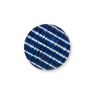 Vtwonen  Tie-Dye Dinerbord - Blauw, Wit - Porselein - 30cm