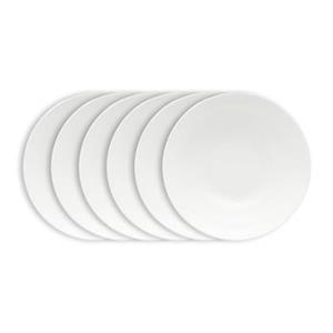 Vtwonen Pastaborden - Wit - Diepe Borden - Set van 6 - 25.5cm