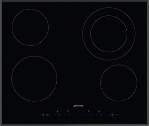 Smeg Kookplaat 60cm SE364ETB | Vitrokeramische kookplaten | 8017709234737