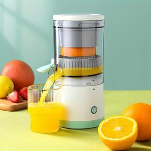 ZEKS Multifunctionele Automatische Mini Fruitpers 7.4v 1600mah USB Opladen Juicer Thuis Draagbare Scheiding Machine Juicer Keuken Accessoires 7.4V groen