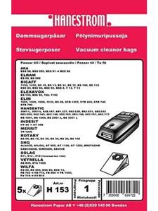 Hanestroem Vacuum Cleaner Bags - 5 Pack