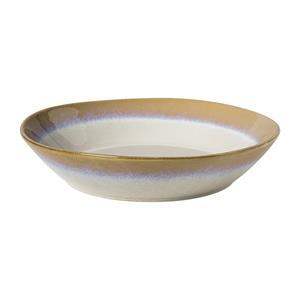 Xenos Schaal roots - oker - ø28x5.8 cm