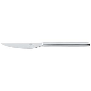 Vega Pizza-/Steakmes Toulon; 23 cm (L); zilver; 12 stuk / verpakking