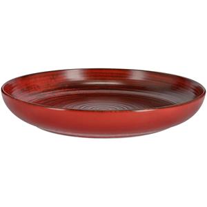 Vega Diep bord Etana; 1200ml, 26x4.5 cm (ØxH); rood; rond; 4 stuk / verpakking