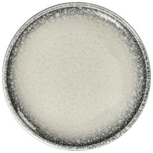 Vega Plat bord Nagoya; 19x2.5 cm (ØxH); wit/grijs; rond; 6 stuk / verpakking