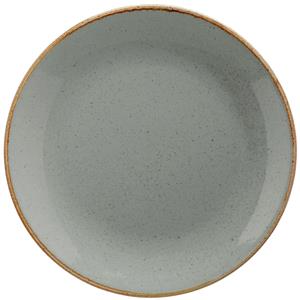Vega Plat bord Sidina; 24 cm (Ø); grijs; rond; 6 stuk / verpakking