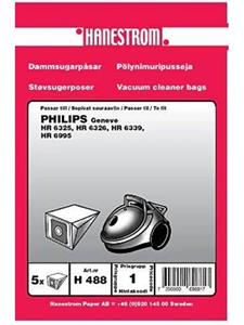 Hanestroem Vacuum Cleaner Bags - 5 Pcs