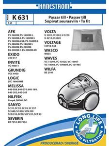 Hanestroem Vacuum Cleaner Bags - 5 Pack